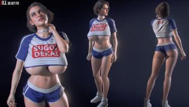 Jill Sugoi-Dekai Sports Fitness Girl