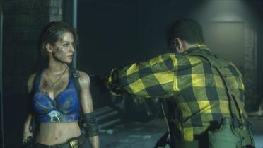 Default outfit with half shirt