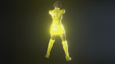 Jill Light Warrior - Hive Honey (Patch)