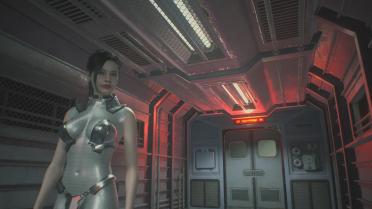 Ada & Claire Silver Gray Light Armor