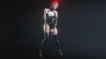 Jill Latex Demon Sexy Hexagram (Patch)