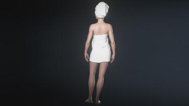 Soapy Girl Towel (Patch)