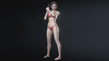 Jill Hot Bikini Barefoot