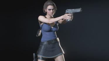 Classic jill with default's shirt and no sweater