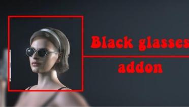 No One Lives Forever - Black Glasses (Patch)