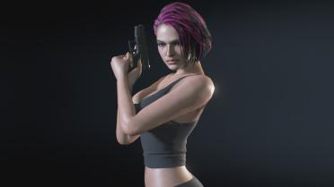 Jill Black Sexy Vest