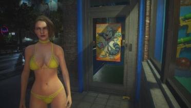 Jill Hot Bikini Bright Yellow (Patch)