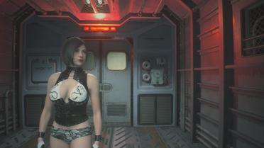 Ada & Claire White Dragon Outfit