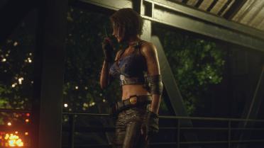 Default outfit with half shirt