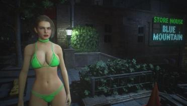 Jill Hot Bikini Emerald (Patch)