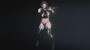 Jill Inky Latex Suit - Bikini (Patch)