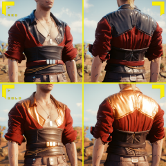 (CLOTHES) Denny's Shirt (Male V)