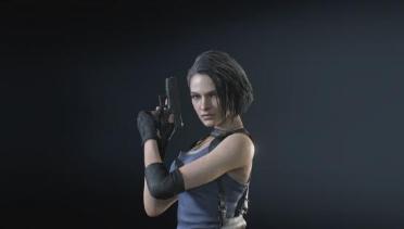 Jill's New Face (Sasha) Alpha - Pure Black