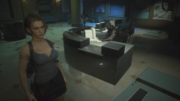 Classic jill with default's shirt and no sweater