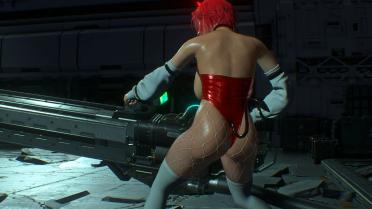 Jill Latex Demon Cool Aesthetic (Patch)