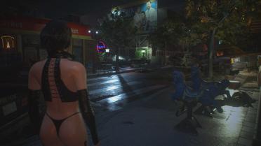 Jill Inky Latex Suit - Bikini (Patch)