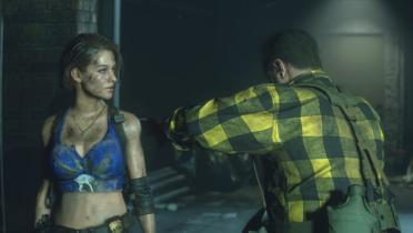 Default outfit with half shirt