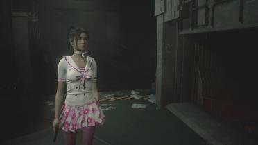 Ada & Claire Purple Youth Navy Girl Dress