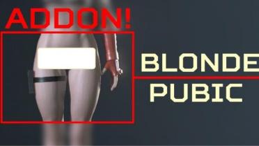 Cammy Blonde Pubic Hair (Patch)
