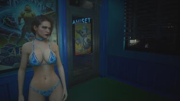 Jill Hot Bikini Ocean Blue (Patch)