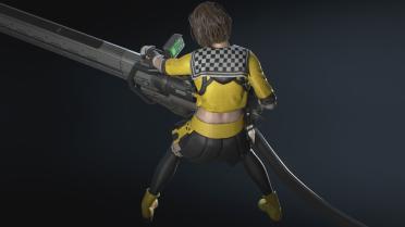 Jill Becca Sailor Suit Grid (Patch)