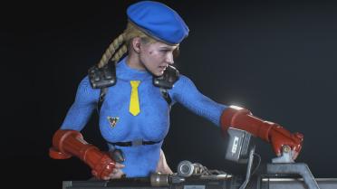 Cammy White Alpha (Dirt Scar Patch)