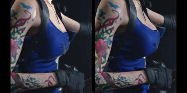 Jill with slightly bigger Boobs