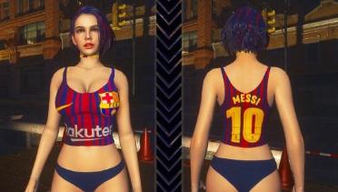 Jill FC Barcelona Outfit