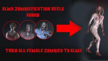 Sexy Zombie - High Heels (Patch)