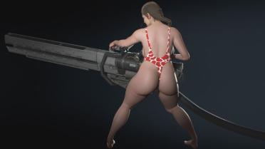 Busty Jill - Heart Bikini (Patch)