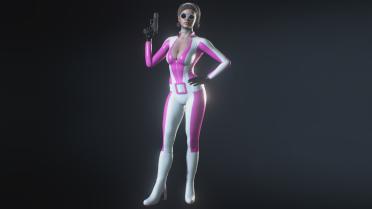 No One Lives Forever - Pink and White Set (Patch)