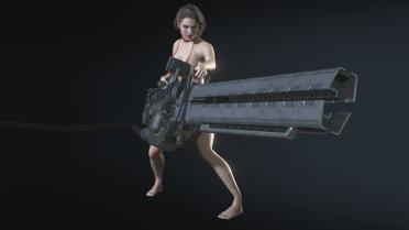 Jill Hot Bikini Barefoot