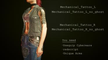 Mechanical Tattoo FemV