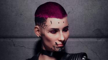 Fem V Modified Short Hair