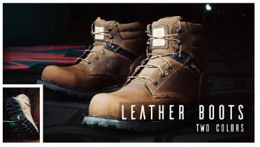 Leather Boots - Two Colors
