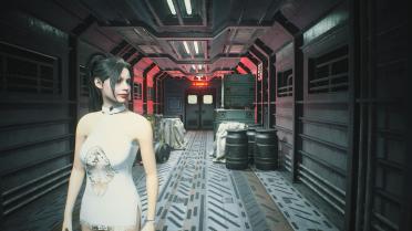 Ada & Claire White Mini Skirt