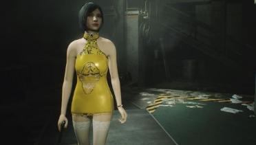 Ada & Claire Gold Rubber Sheer Shirt