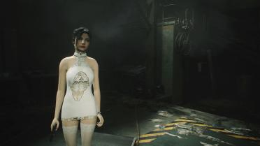 Ada & Claire White Mini Skirt