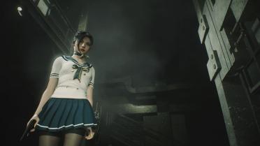 Ada & Claire Pastel Blue Navy Girl Outfit