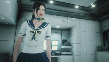 Ada & Claire Pastel Blue Navy Girl Outfit