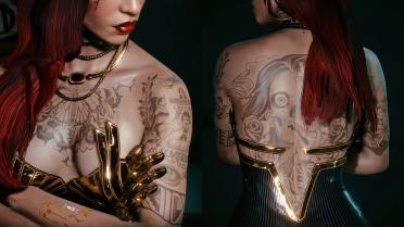 Valentino Black Tattoo