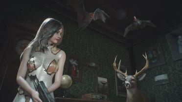 Ada & Claire Light Helmet Dark Gold Long Hair Dress