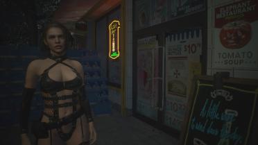 Jill Tight Battle Suit (Remove Stockings)