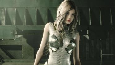 Ada & Claire Light Helmet Dark Gold Long Hair Dress