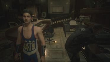 Martin Sandwich as Carlos2 (Wrestler Outfit)