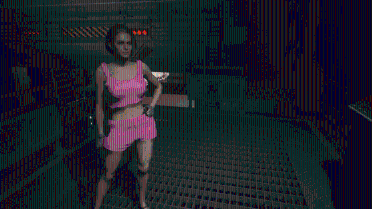 Jill Half Shirt and Shorts (Pink)