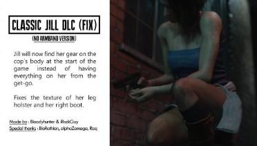 Classic Jill DLC (FIX - No Elbow Sleeves)