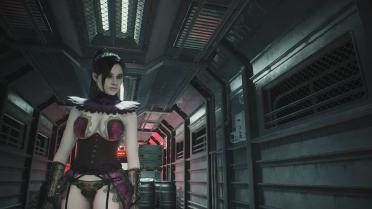 Ada & Claire Delicate Sexy Feather Dress