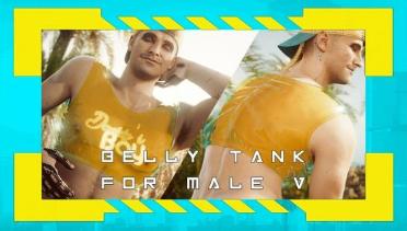 (CLOTHES) Belly Tank (Male V)
