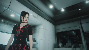 Ada & Claire Pink And Black Navy Girl